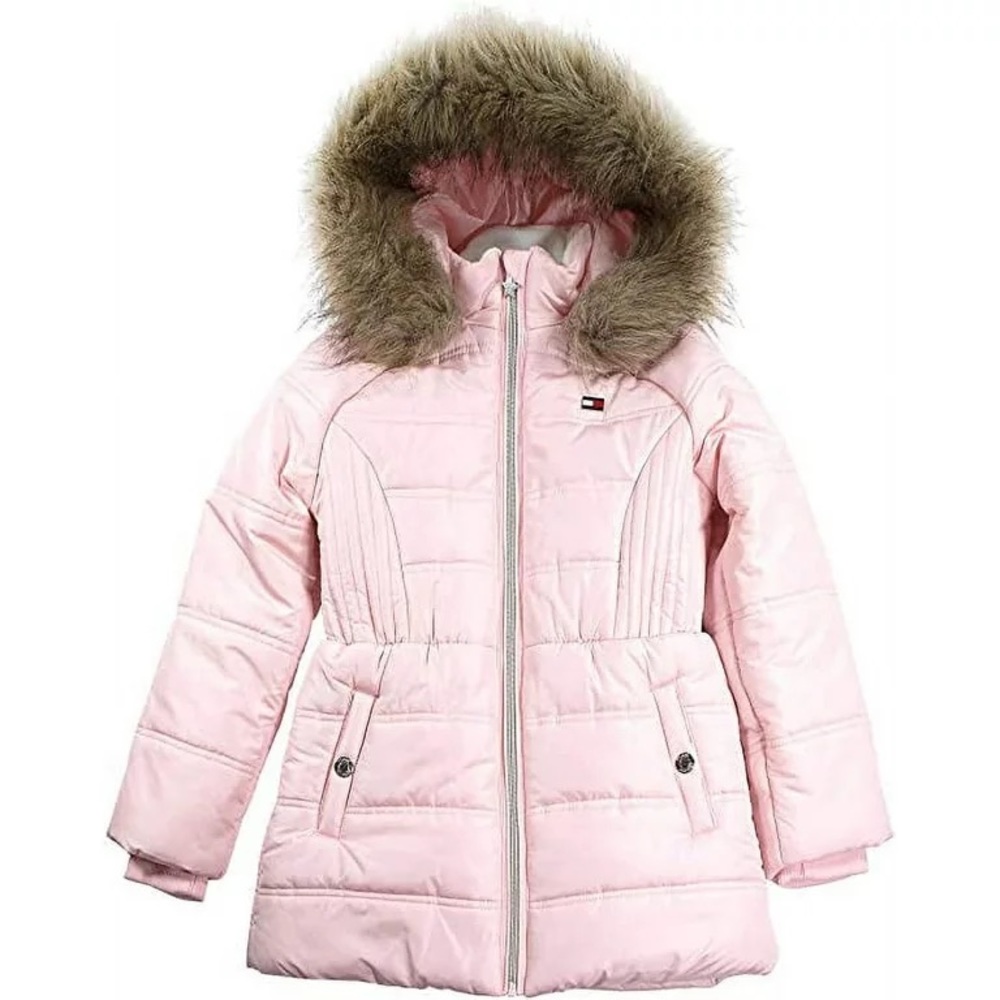 48 Girls Tommy Hilfiger Pink Ski Jacket